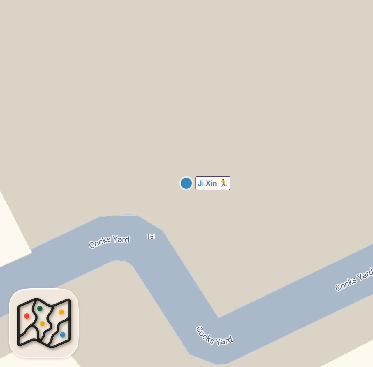 Map of 1 spots from I Tried the Cheapest Chinese Restaurant 📍 Ji Xin in Uxbridge