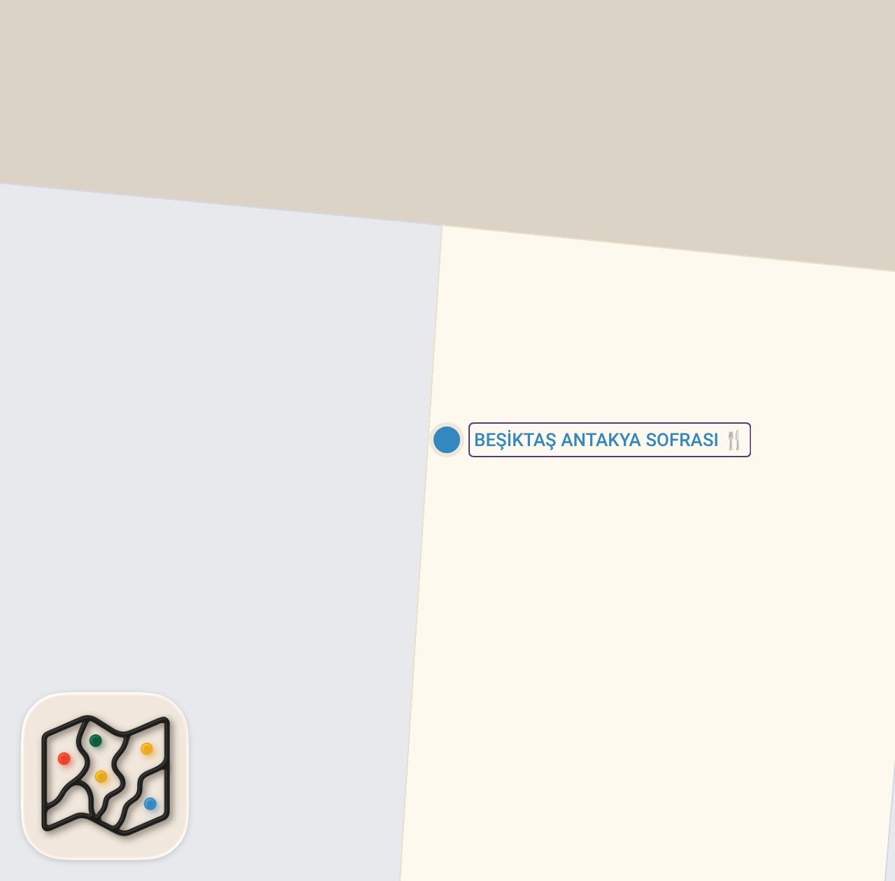 Map preview for İYİ YEMEK İÇİN BEKLEYECEKSİN | ANTAKYA SOFRASI BEŞİKTAŞ