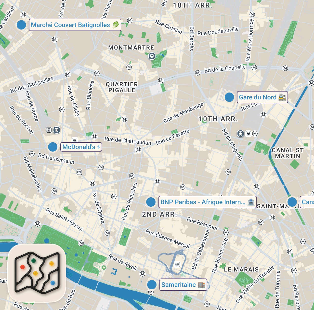 Map preview for Paris is Full of Fake Buildings, Here is Why