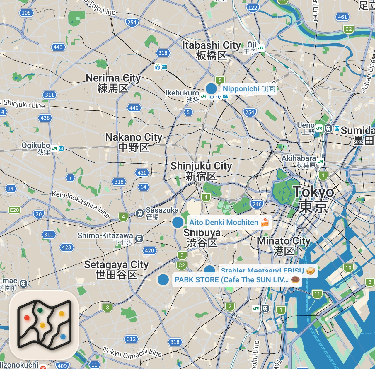 Map preview for MORE Viral Tokyo Foods that Broke the Internet!