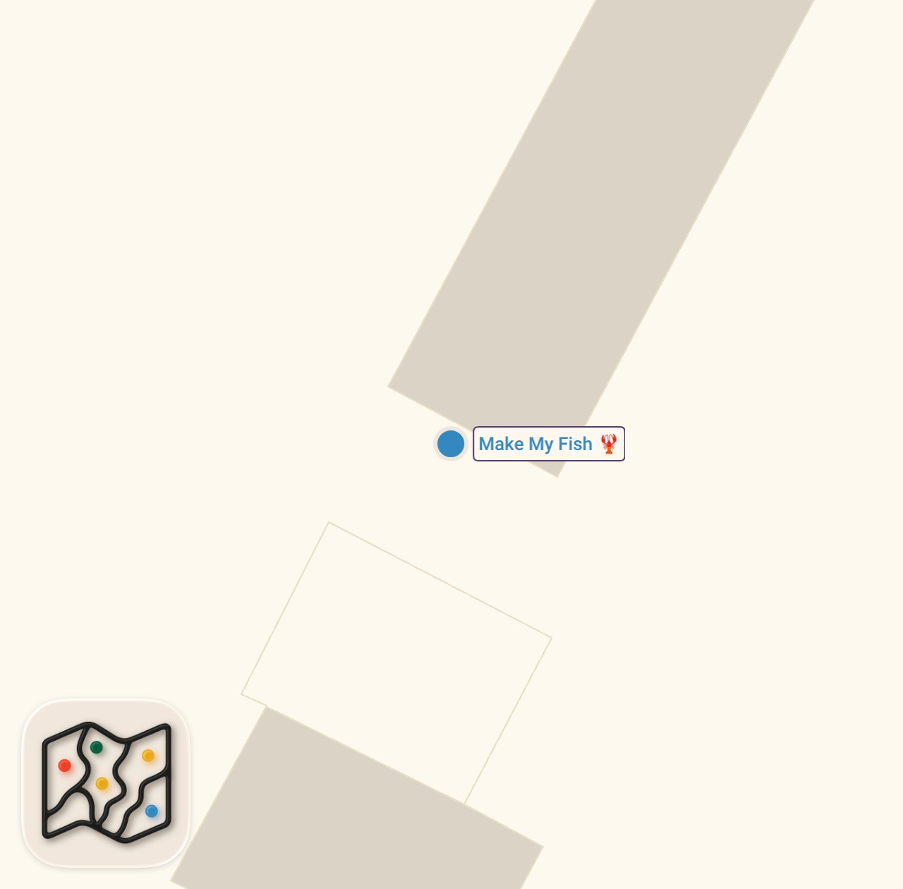 Map of 1 spots from This Is Some of The Best Fried Seafood In NYC, Make My Fish In Harlem