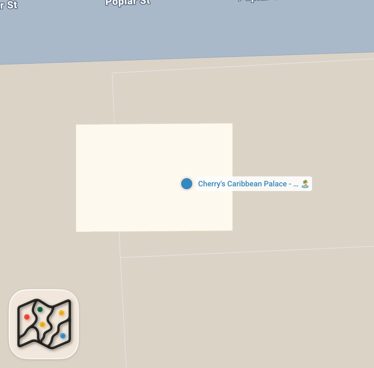 Map preview for Jerk Chicken & Oxtail platter from a shack. Could this be a hidden gem?