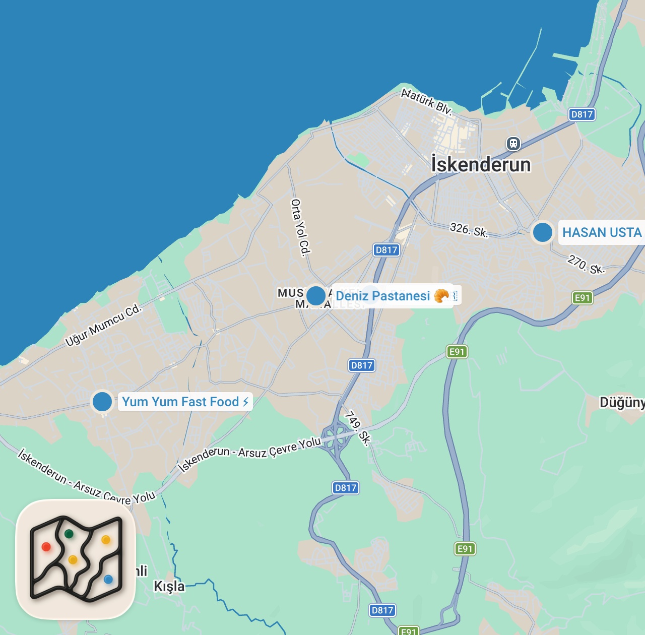Map preview for YAŞAM MÜCADELESİ SERİSİ 1