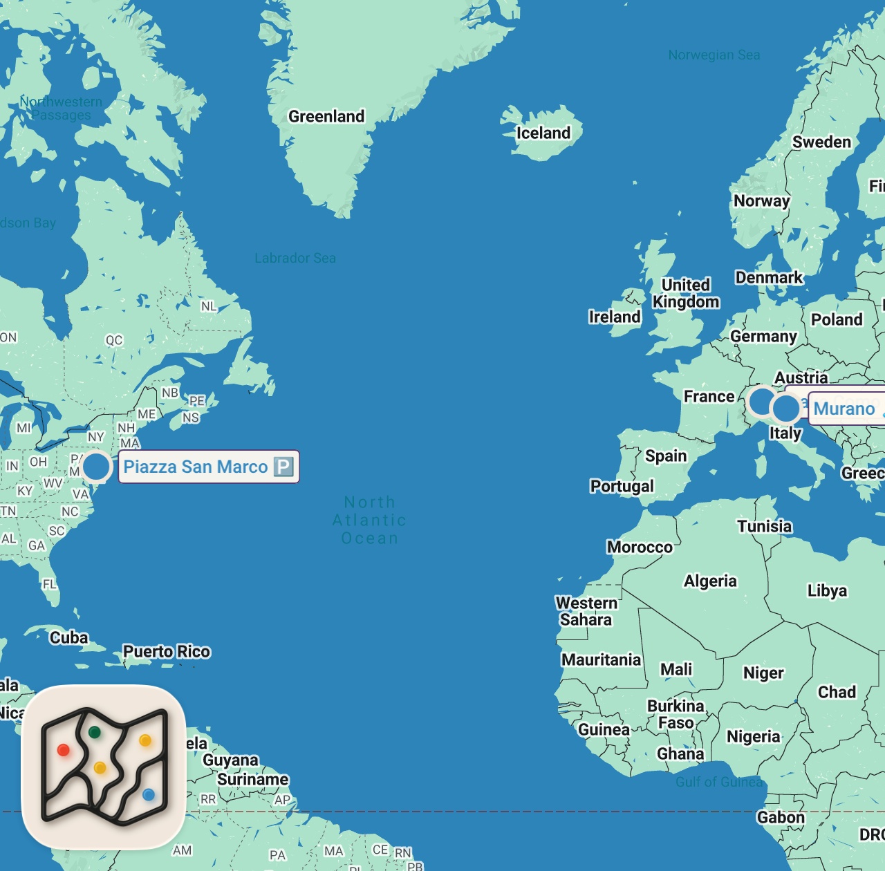 Map preview for 50 EUROYA VENEDİK'TE NE YEDİM? | VENEDİK TURU