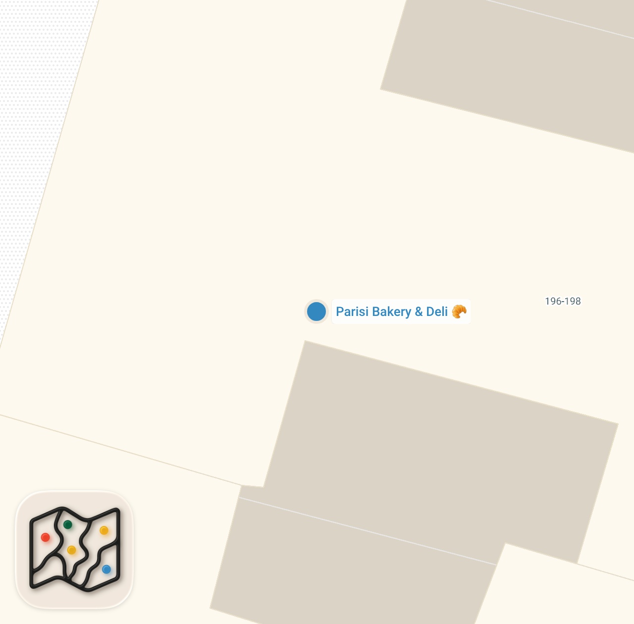 Map preview for Where I get my favorite sandwich in New York City