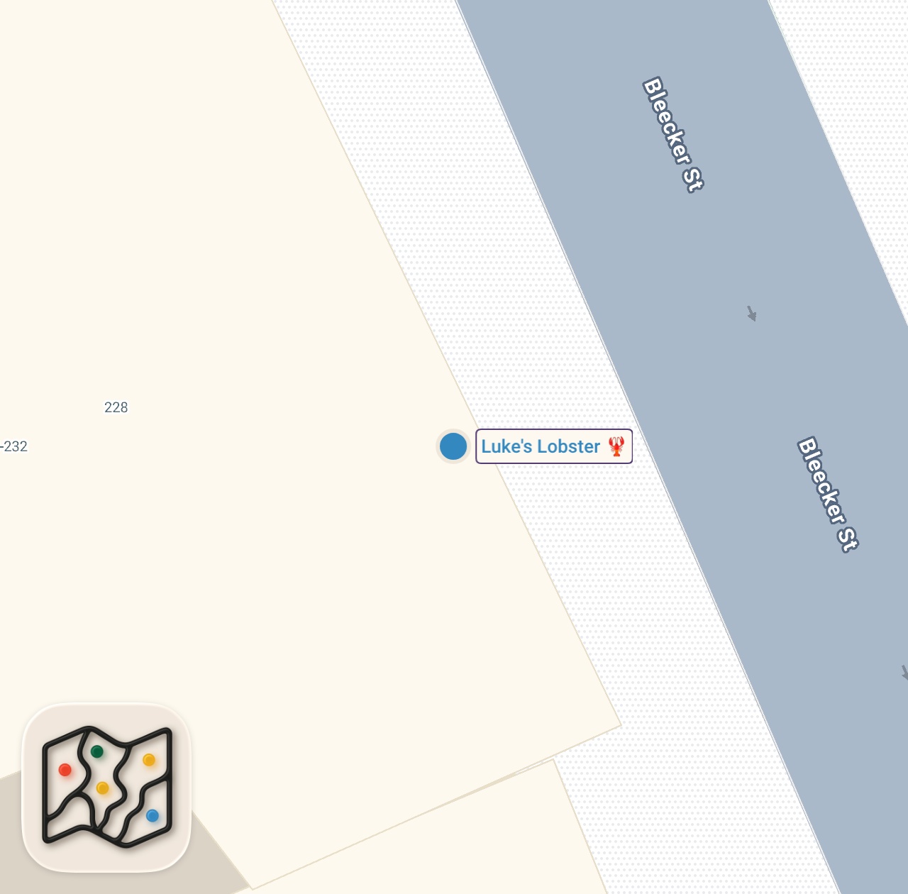 Map preview for The BEST LOBSTER ROLL in NYC is only $17! | DEVOUR POWER
