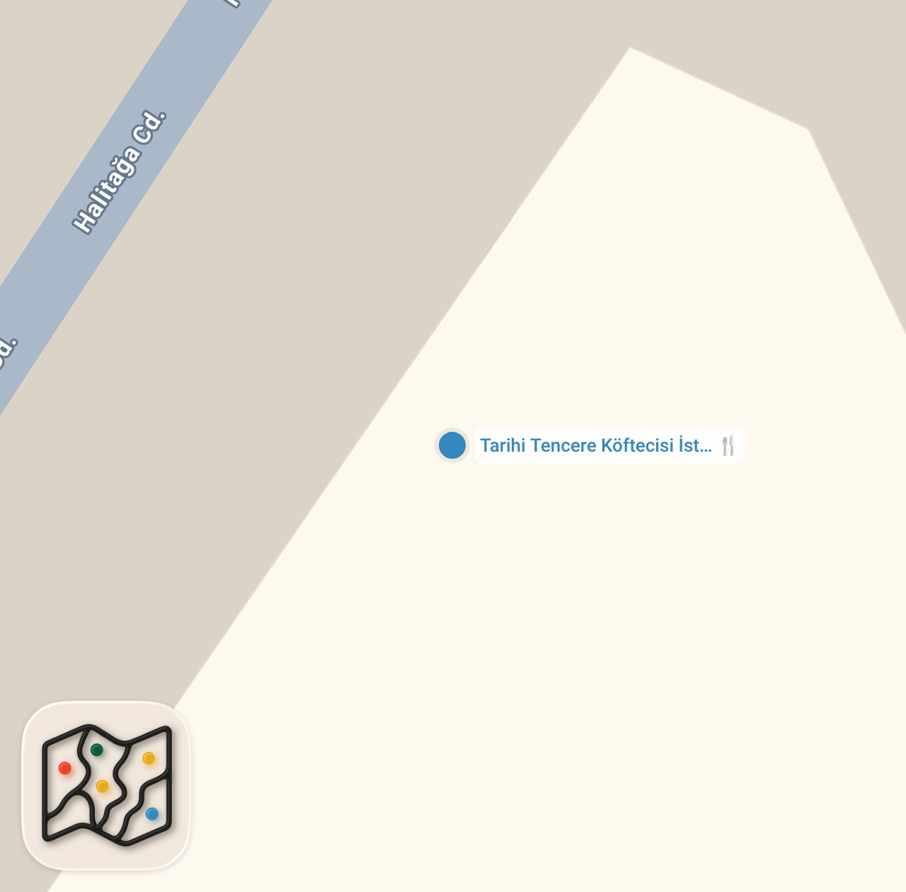 Map preview for Kadıköy'de Tarihi Tencere Köftecisi! #reklam
