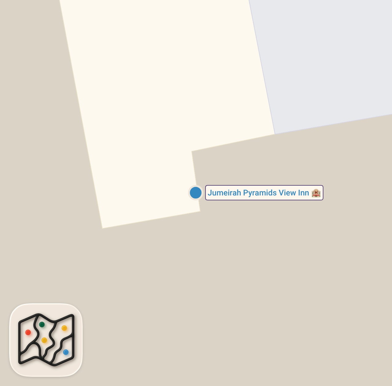 Map preview for $100 Hotel With $1,000,000 View In Giza, Cairo, Egypt 🇪🇬