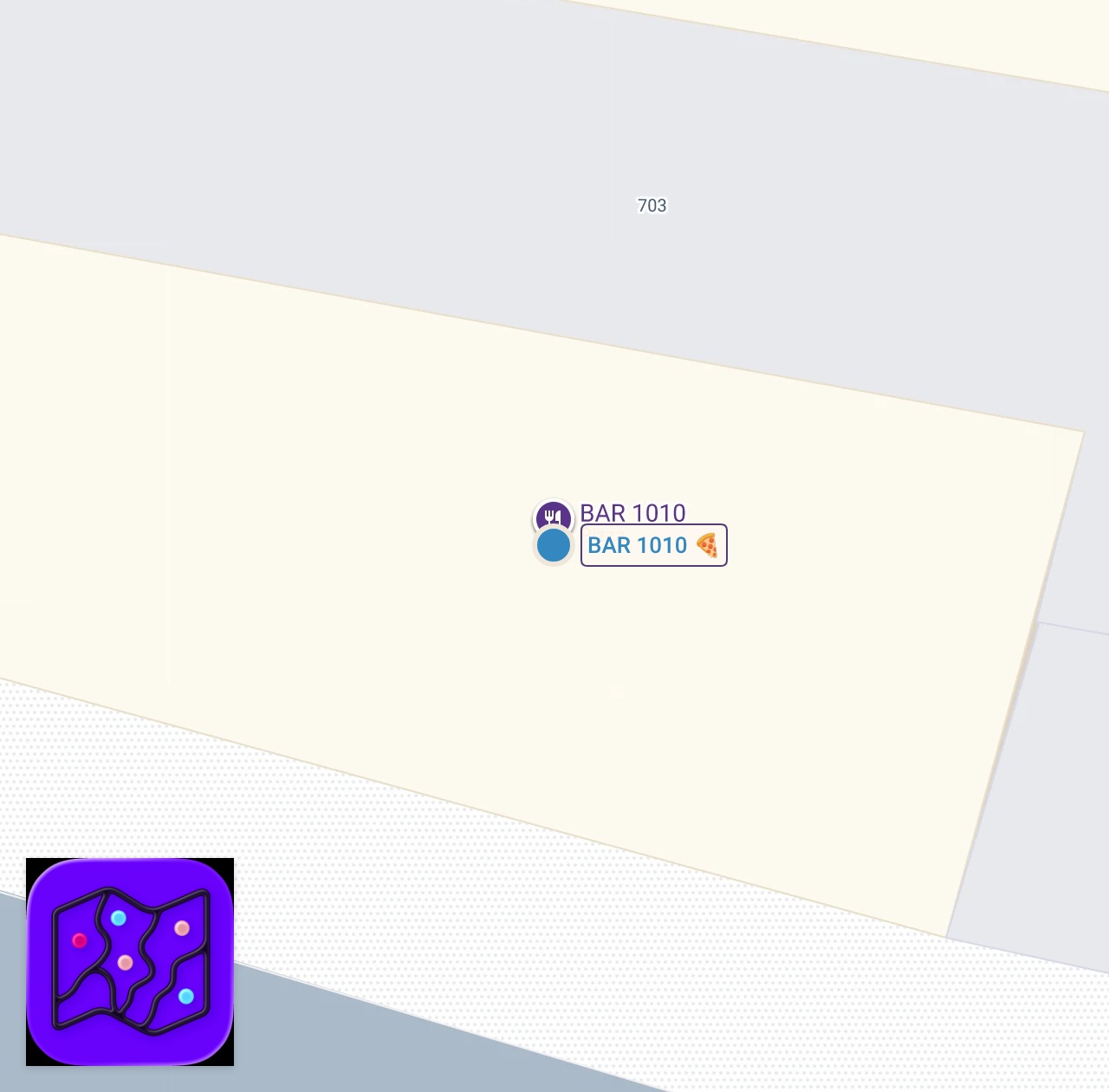 Map of 1 spots from In Defense of Parmesan Cheese Espresso Martinis?!