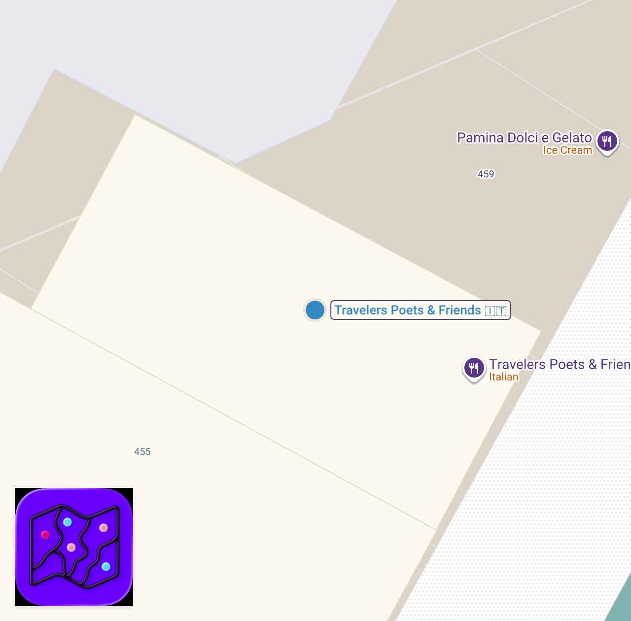 Map of 1 spots from Two NEW Focaccia Sandwiches in NYC!