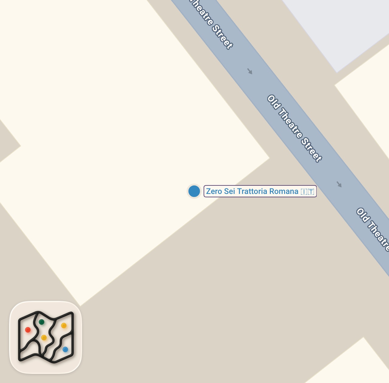 Map preview for CARBONARA ROMANA - TRUE ITALIAN PASTA At "Zero Sei" In Valletta 🇲🇹