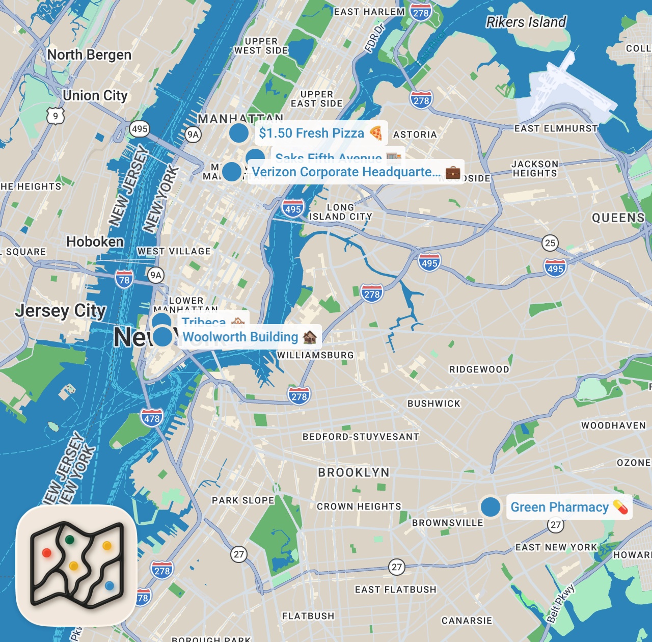 Map preview for I Tested the Cheapest Meal in the 5 Richest Cities