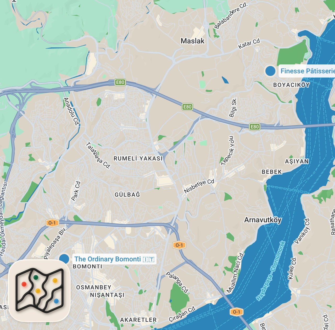 Map preview for NOKTA ATIŞI LEZZETLER (Hesaplar Senden Bölüm 11) - Ayaküstü Lezzetler