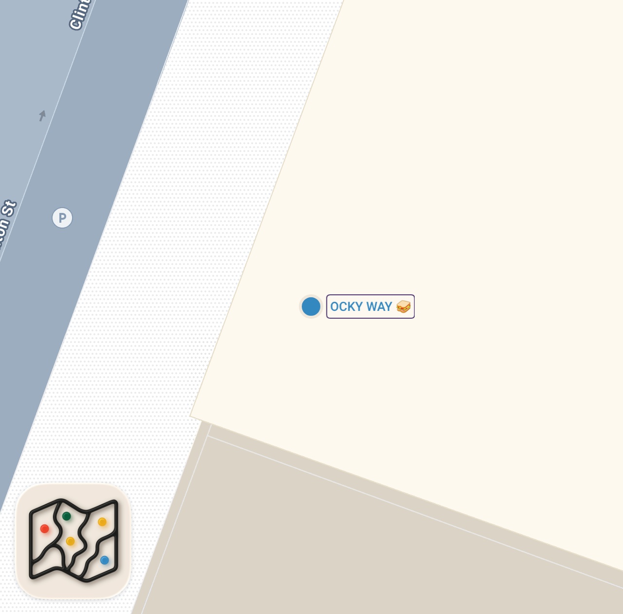 Map of 1 spots from Viral OCKY WAY🥩🧀
