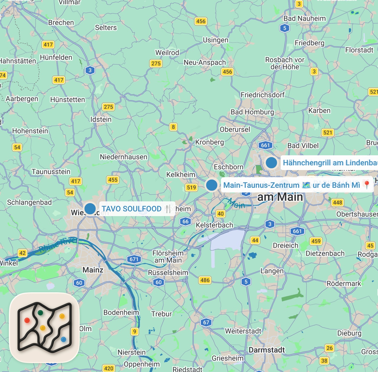 Map preview for Ich teste 3 krasse HYPE FOOD SPOTS 🤤