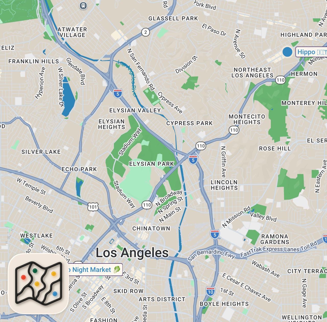 Map preview for LOS ANGELES CHEF SPOTLIGHT | LA FOOD TOUR PART 2