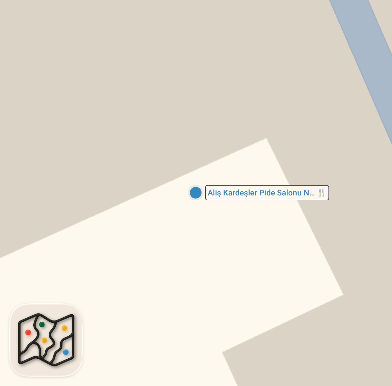 Map of 1 spots from Pide’den Farkı Ne? #shorts #pide #cantık