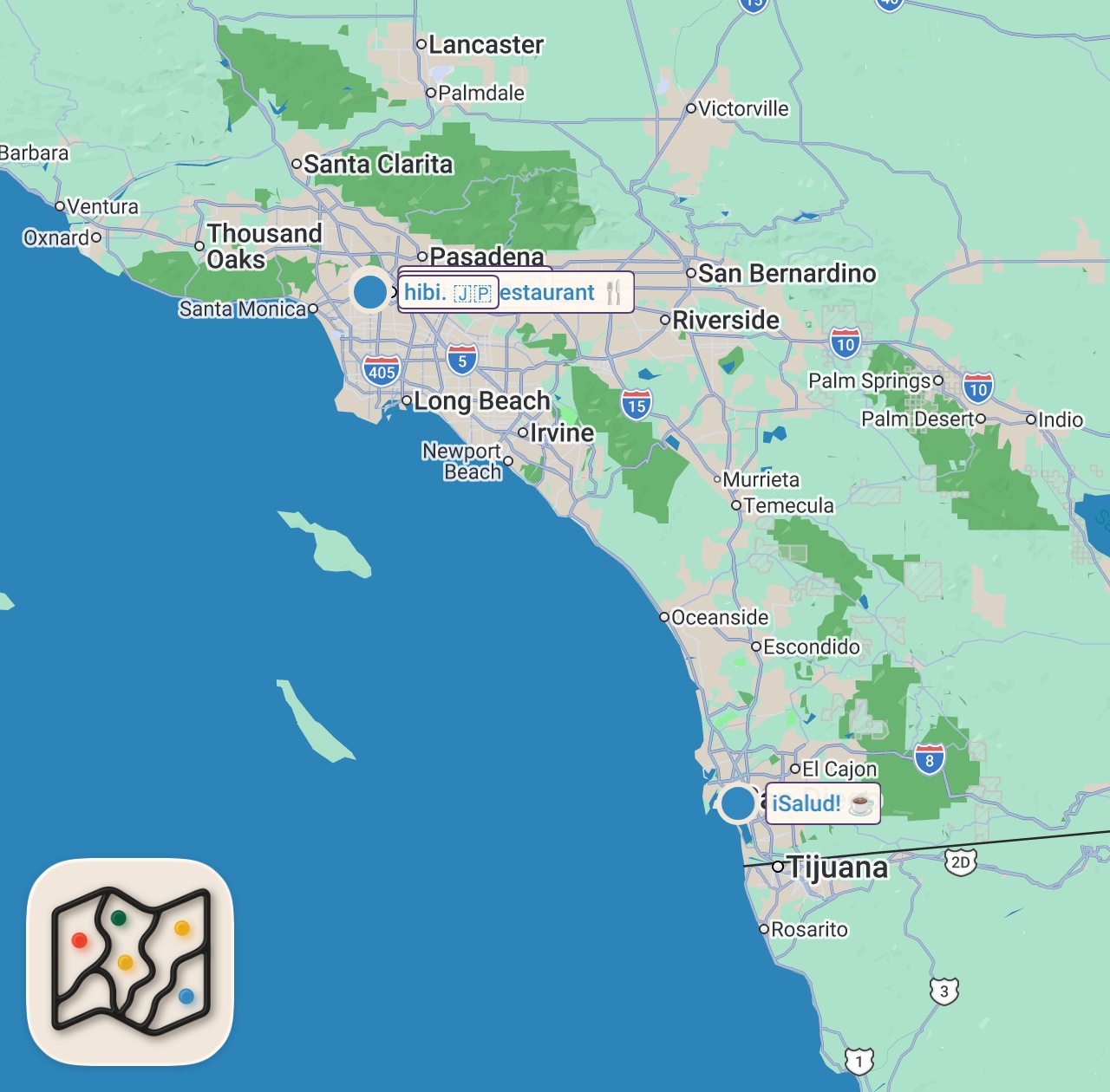 Map preview for THE BEST OF KOREAN FOOD IN LA FROM ICE SOUP TO GEODUCK | FTD
