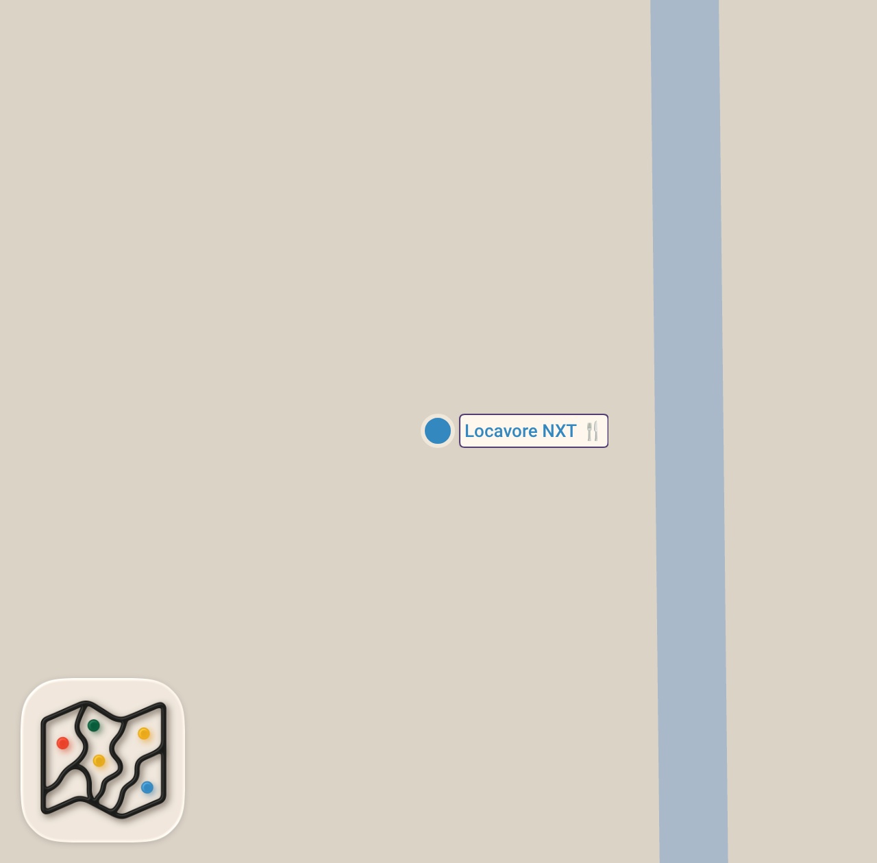 Map of 1 spots from I Found a Hidden Fine Dining Gem in BALI