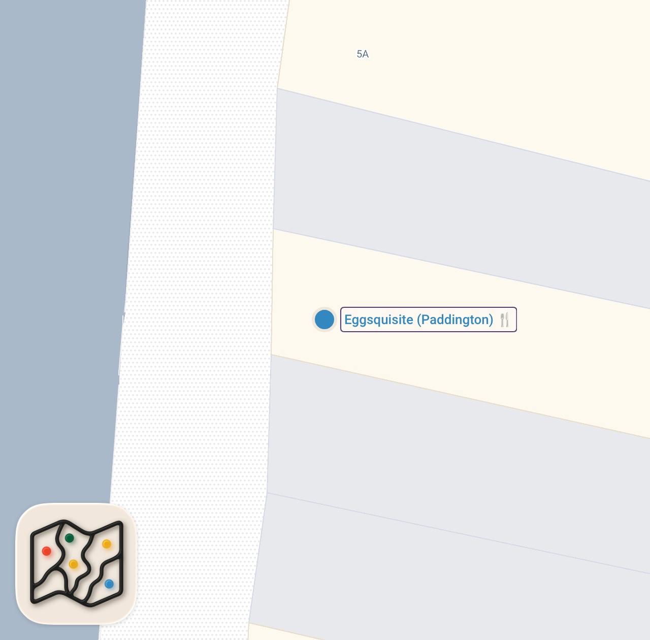 Map of 1 spots from Trying the Worst Rated Breakfast in London 🤢