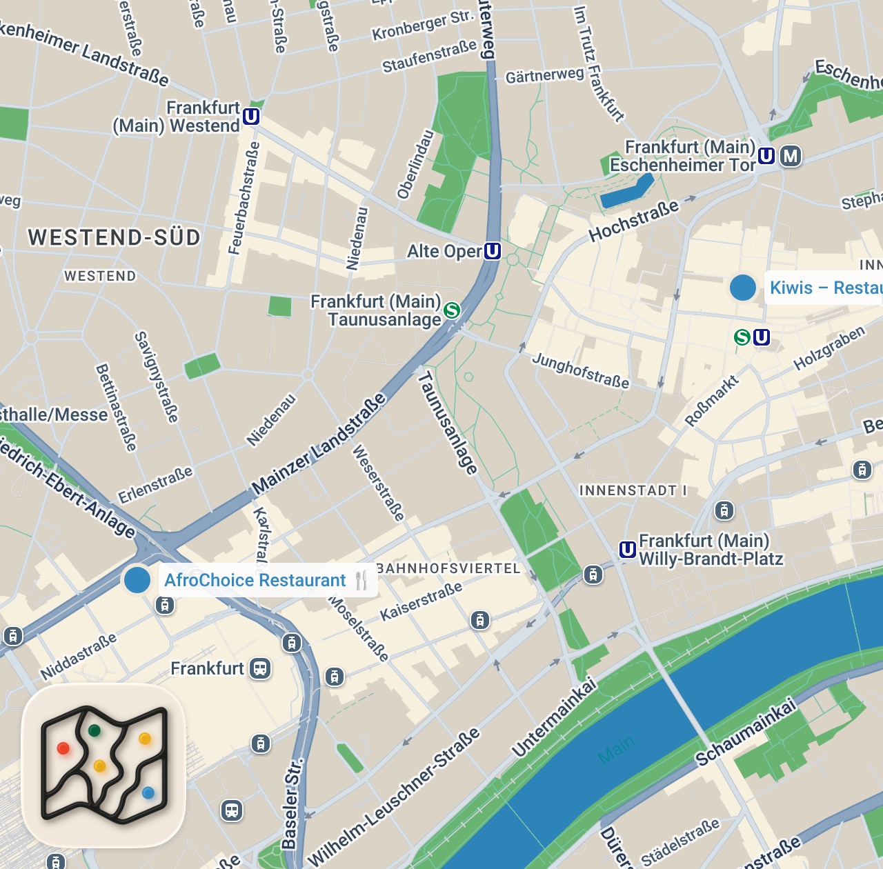 Map preview for Ich TESTE Restaurants die niemand bewertet 😳