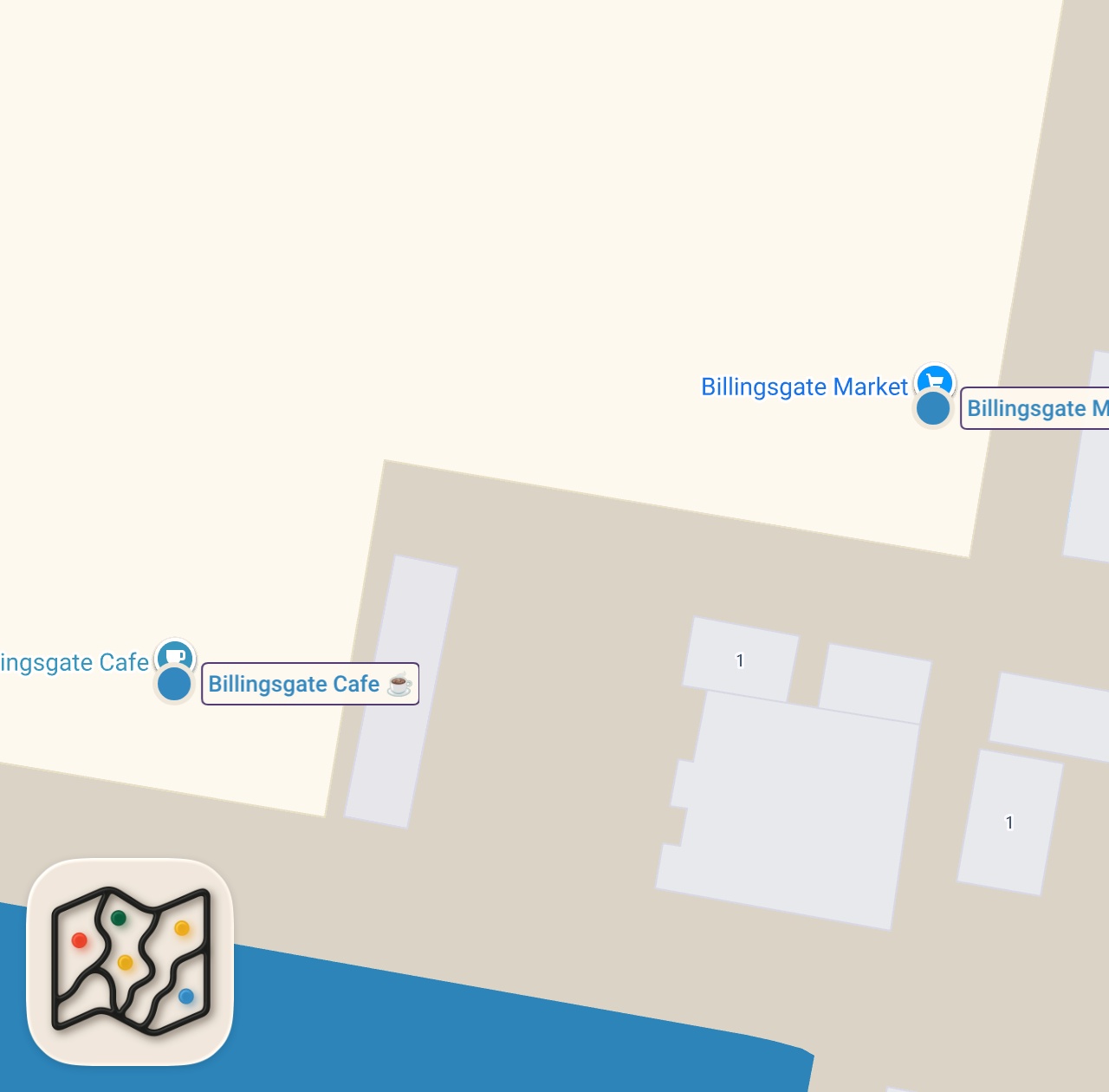 Map of 2 spots from I Woke Up at 5:30 AM for London’s Most Legendary Seafood Breakfast!