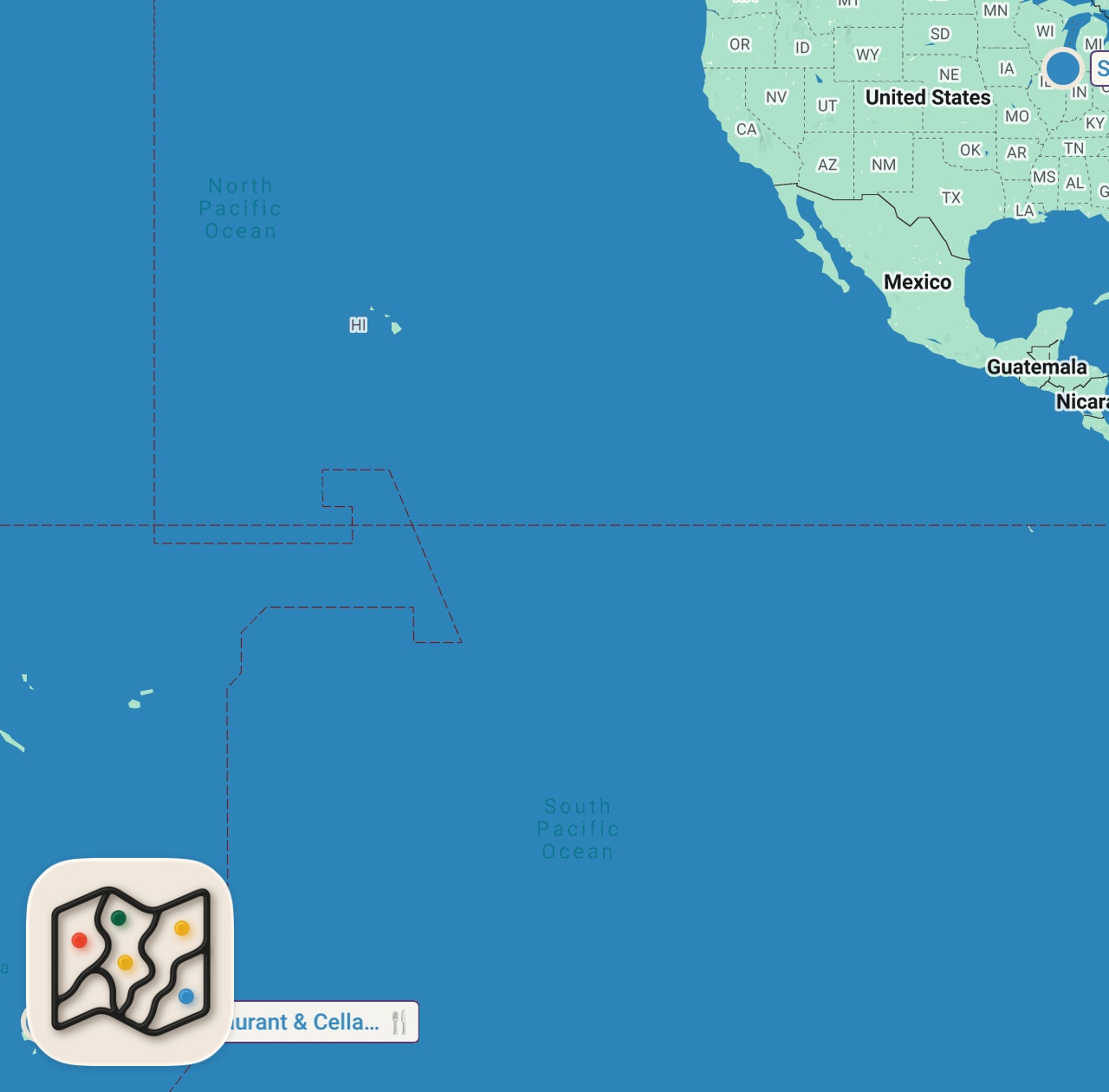 Map preview for Collaboration Dinner: Smyth x Amisfield - 2 World Famous Chefs, 1 Epic Dinner