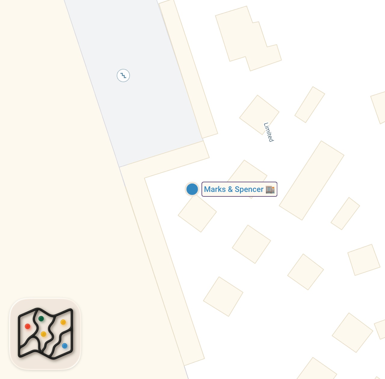 Map of 1 spots from TRYING THE MOST FAMOUS DESSERT IN LONDON #shorts