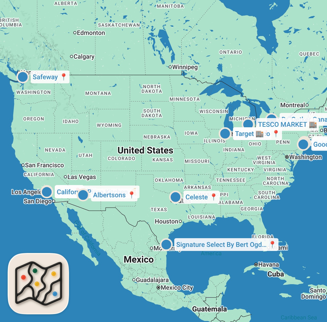 Map preview for US vs UK Frozen Pizza | Food Wars | Insider Food