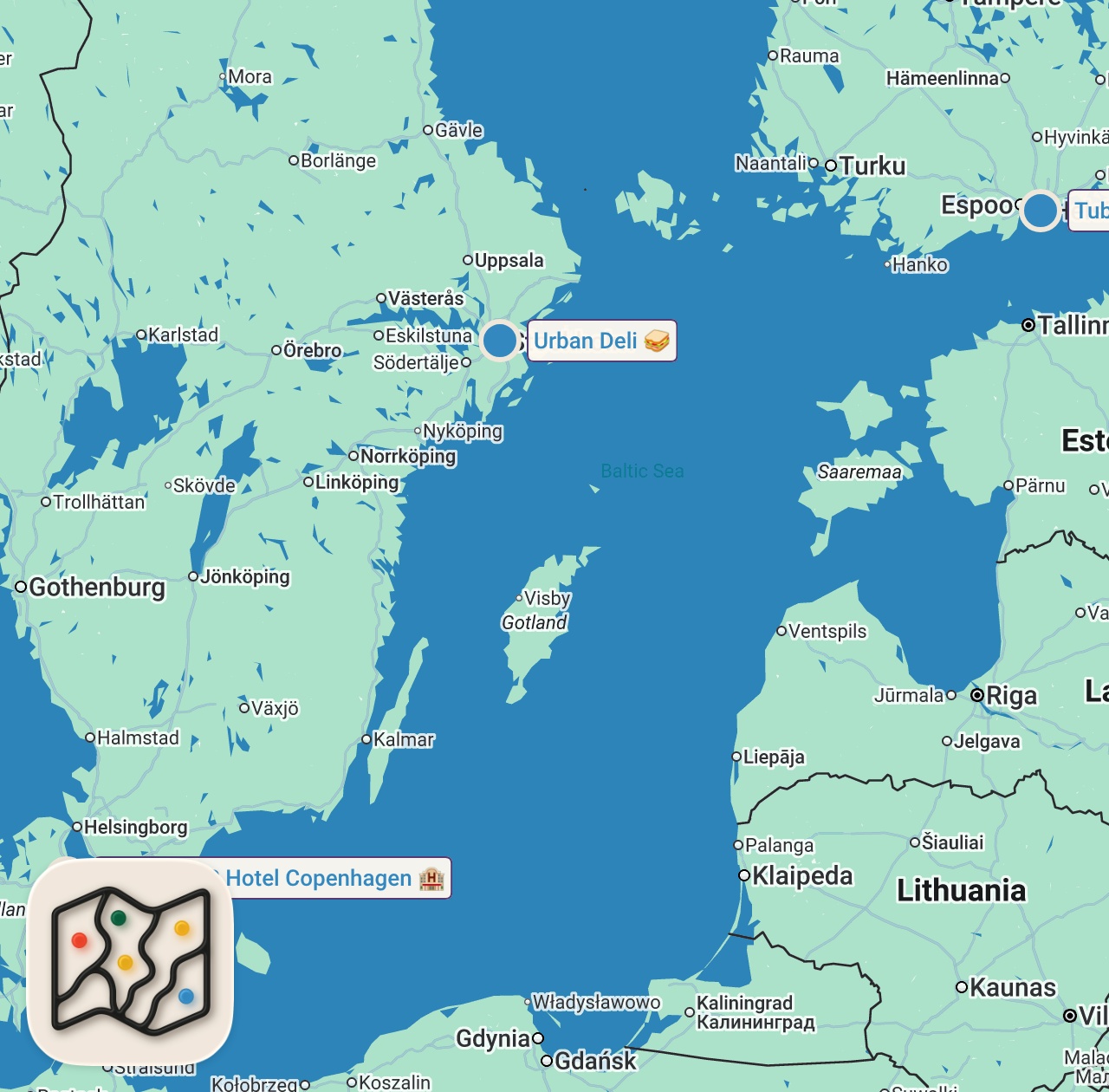 Map of 3 spots from EXCITING ANNOUNCEMENT!!!