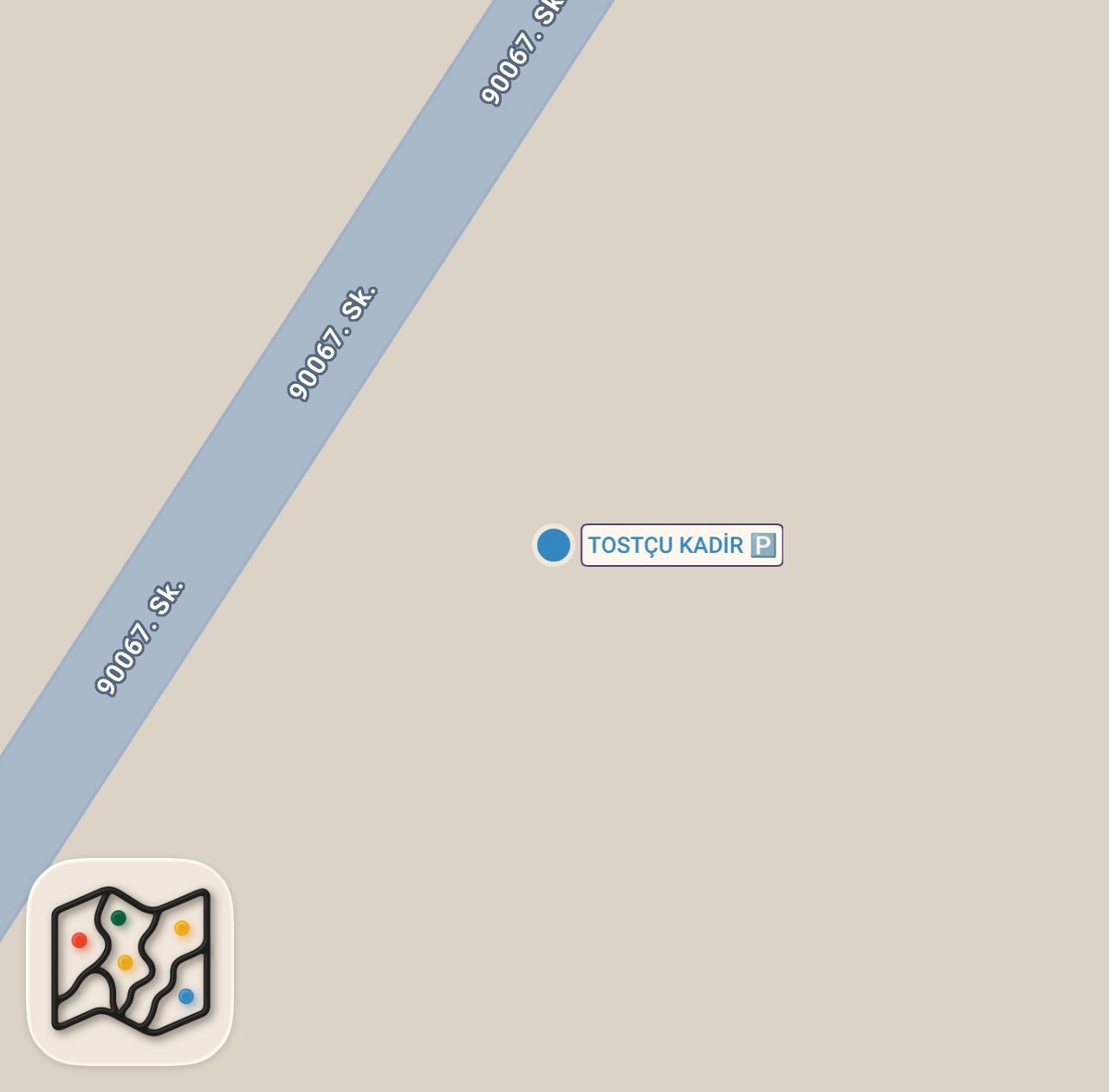 Map preview for 1 TOSTLA 2 KİŞİ DOYAR!!! | TOSTÇU KADİR GAZİANTEP