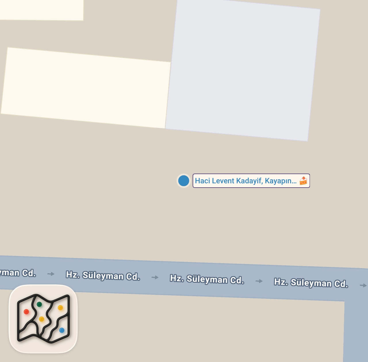 Map preview for 15 SANİYEDE 5 BAKLAVA YERSEN 50 TL KAZANIRSIN!!! @HacıLeventKadayıfçısı