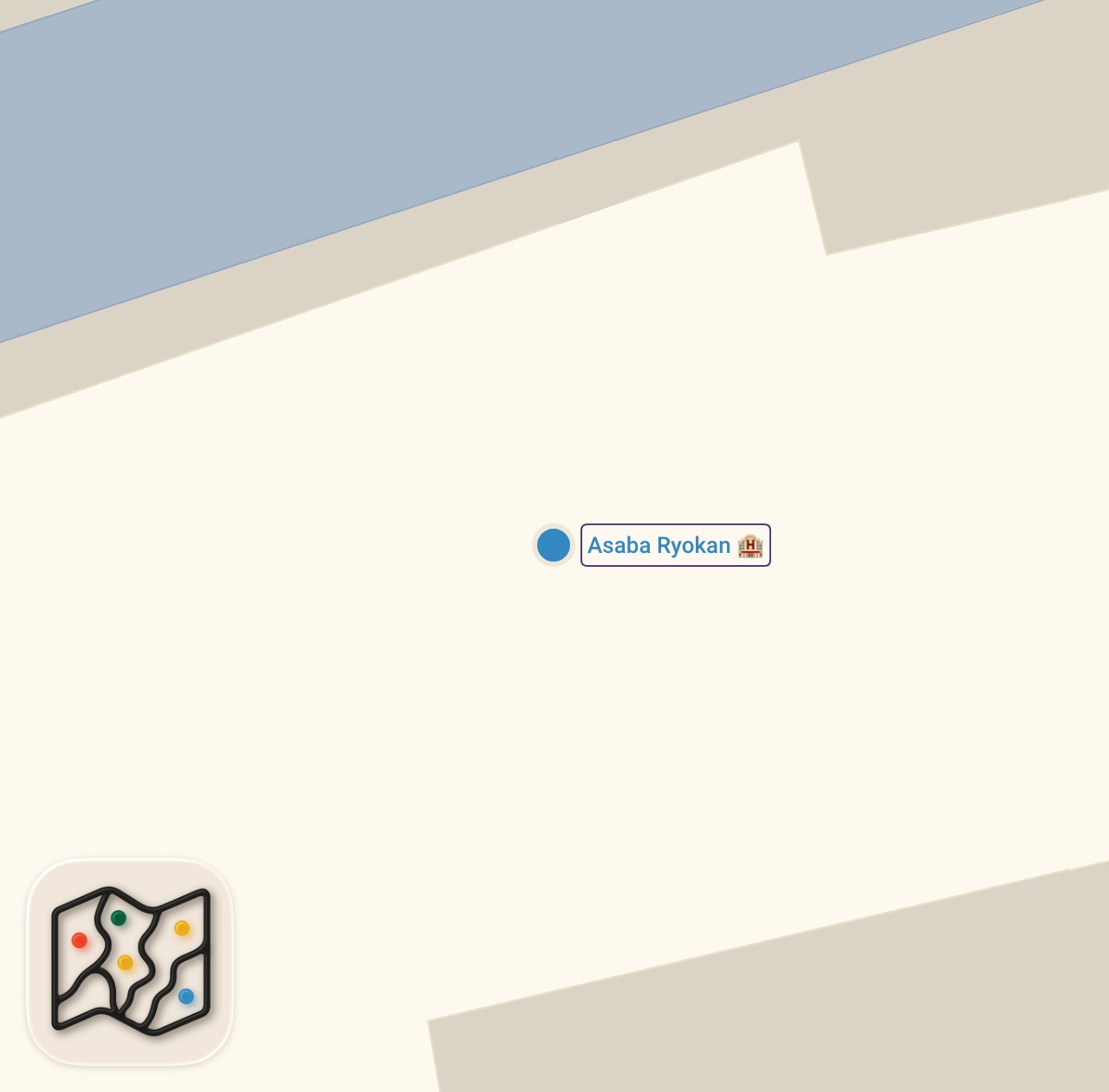 Map preview for $1,000/Night Traditional Japanese Ryokan HOT SPRINGS Hotel in Japan
