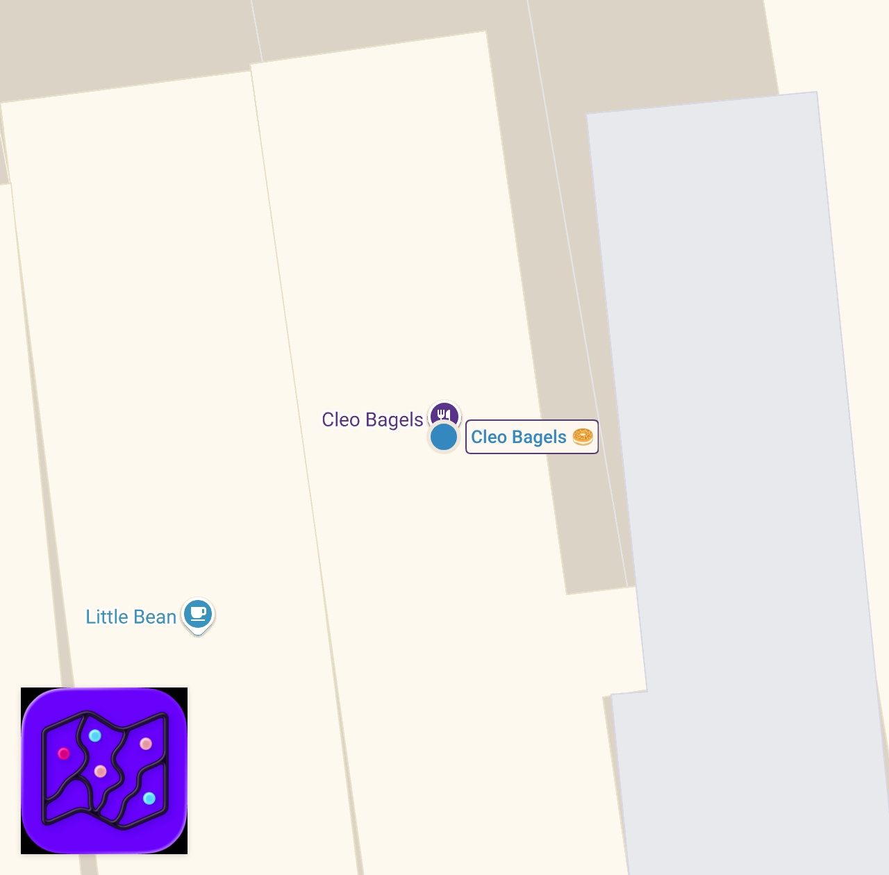 Map of 1 spots from Ramen on a Bagel?!