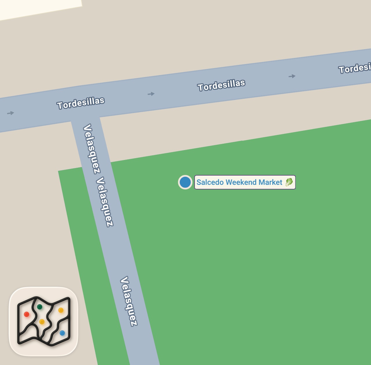 Map preview for 24 Hours Eating at the LEGENDARY WEEKEND MARKETS in Manila Philippines!