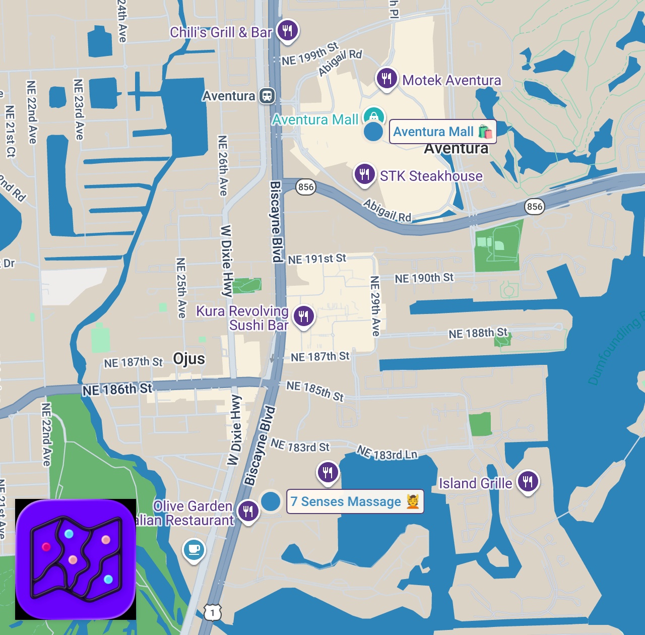 Map of 2 spots from ROBOT COFFEE SHOP?!? 🤖☕️
