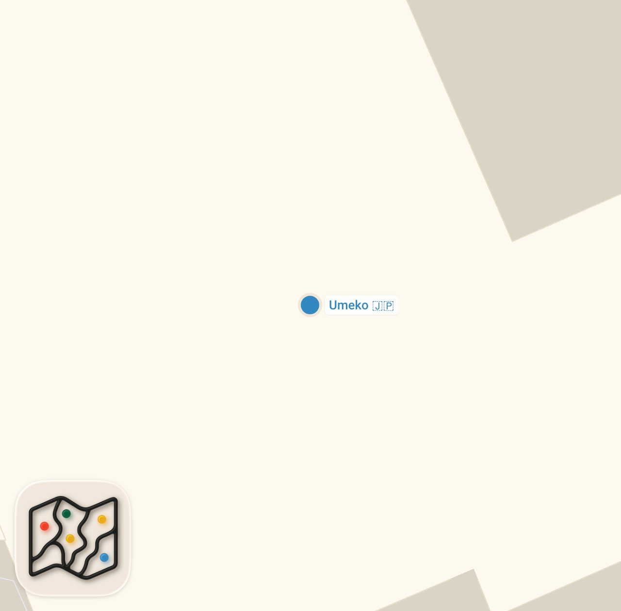 Map preview for Absurdly-priced Fish Sets - Umeko West Village #nyc #sushi