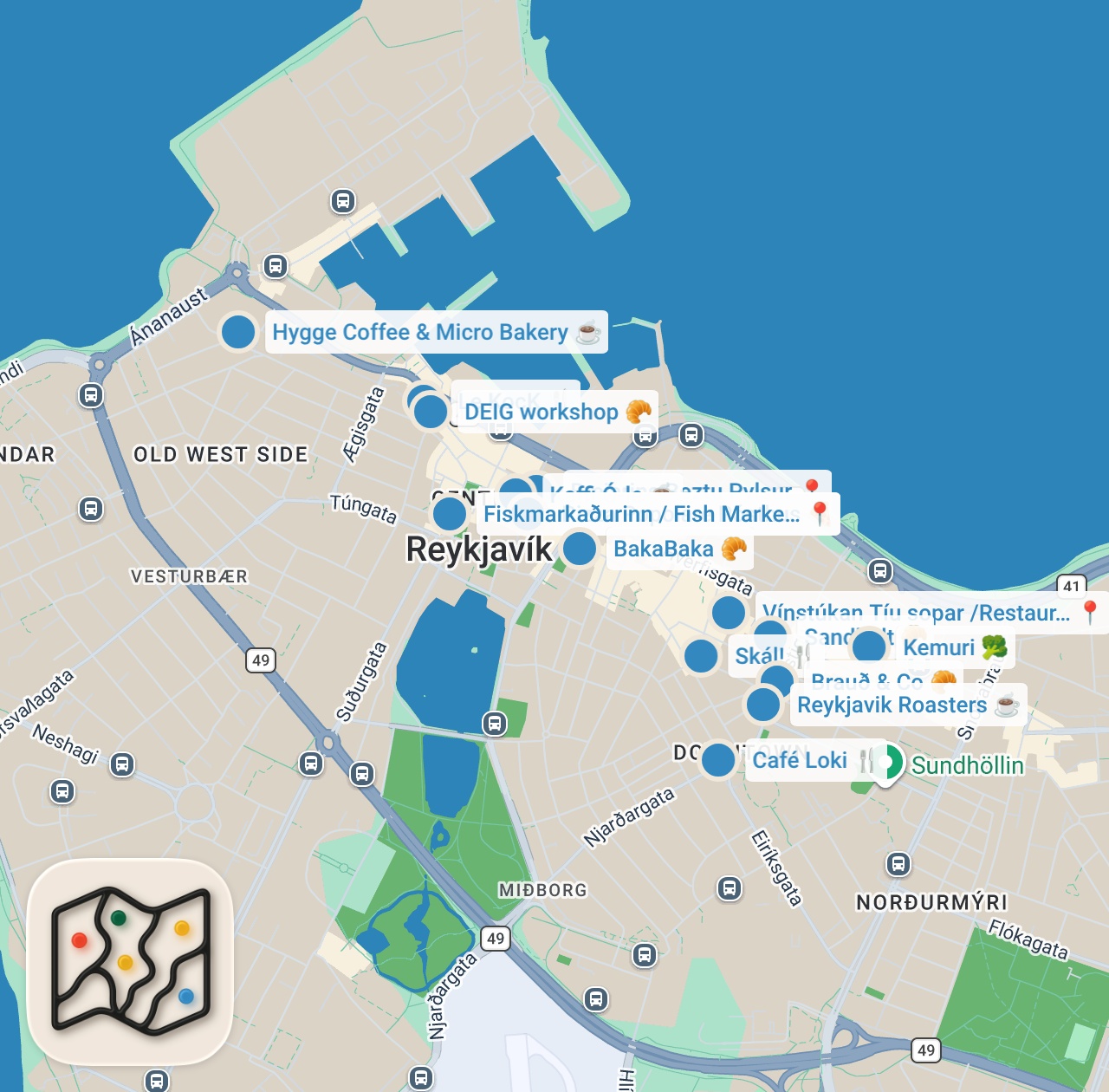 Map preview for WE WENT TO ICELAND!