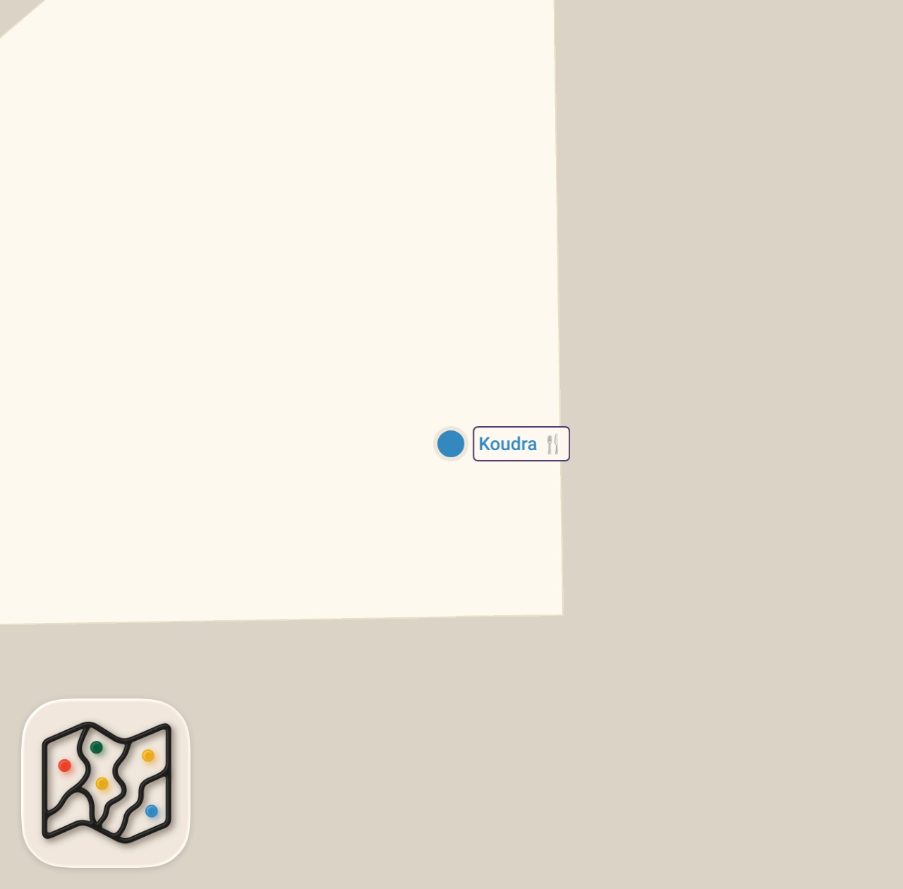 Map of 1 spots from جولة فطار رايقه في شوارع الزمالك الجميلة فول وطعميه وبيض بالشيدر من مطعم قدرك#اكسبلور #مطاعم