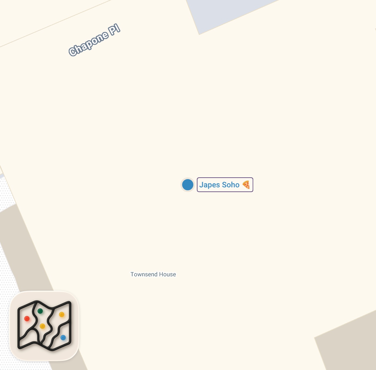 Map of 1 spots from Finding the Best Pizza in London 🍕