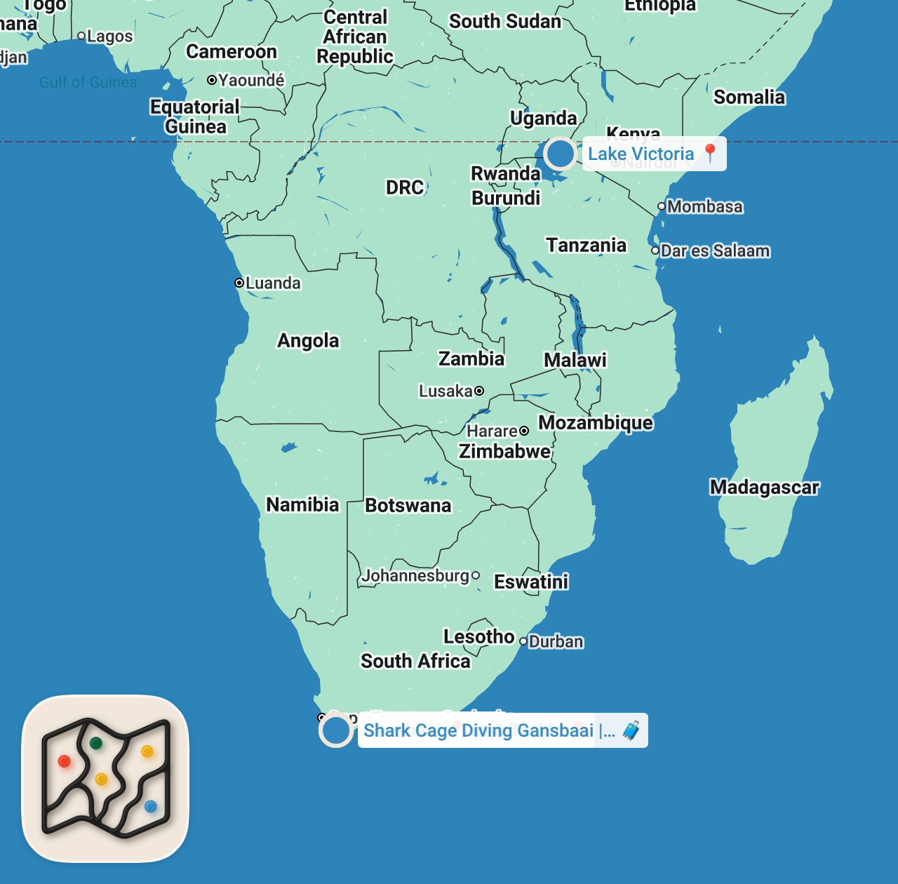 Map preview for 10 Plekken Waar Je NOOIT Moet Zwemmen, Maar Mensen Deden Het Toch