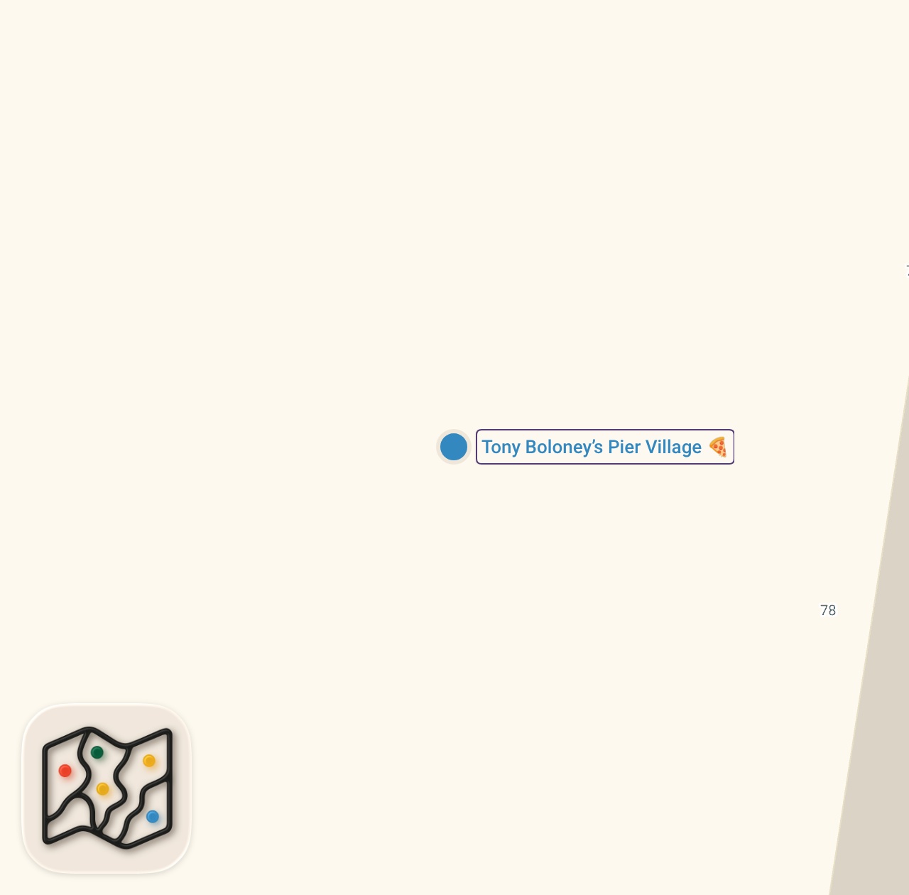 Map of 1 spots from Eating at MOST VIRAL Restaurant in New Jersey (PIZZA & SUBS)