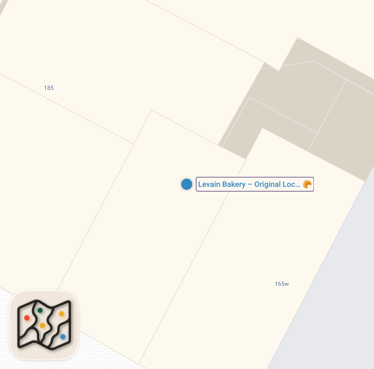Map of 1 spots from Ranking EVERY Levain Bakery cookie 🍪🍪🍪