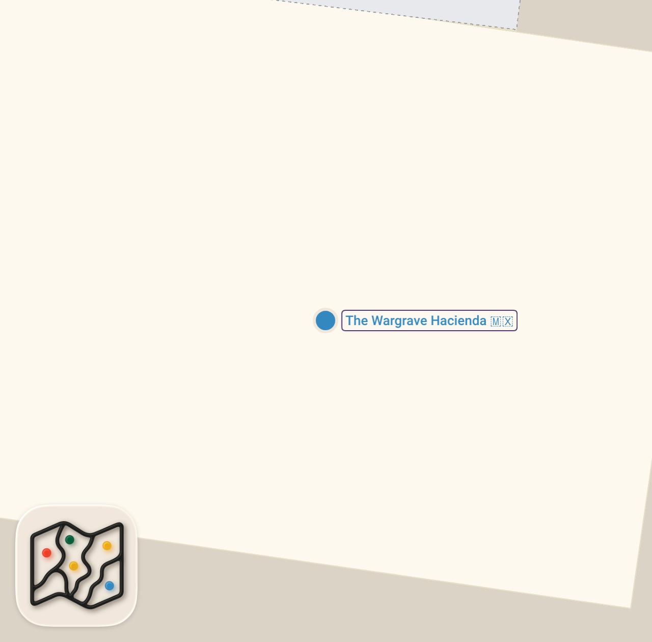 Map of 1 spots from Hidden Mexican food spot at the back of a pub!