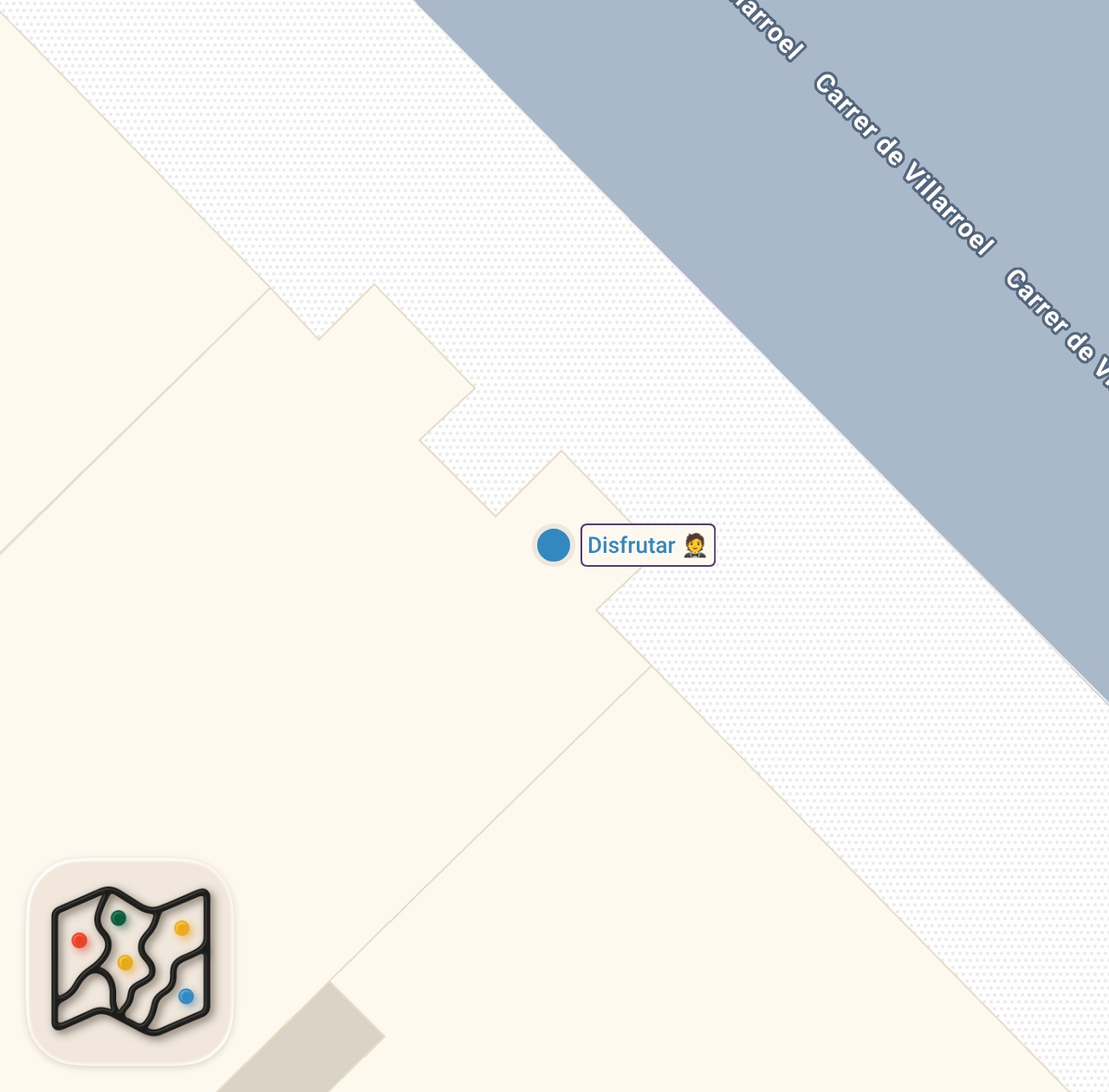 Map preview for Eating at the #1 RESTAURANT IN THE WORLD, their secret €1,000 menu | 3 MICHELIN, Disfrutar