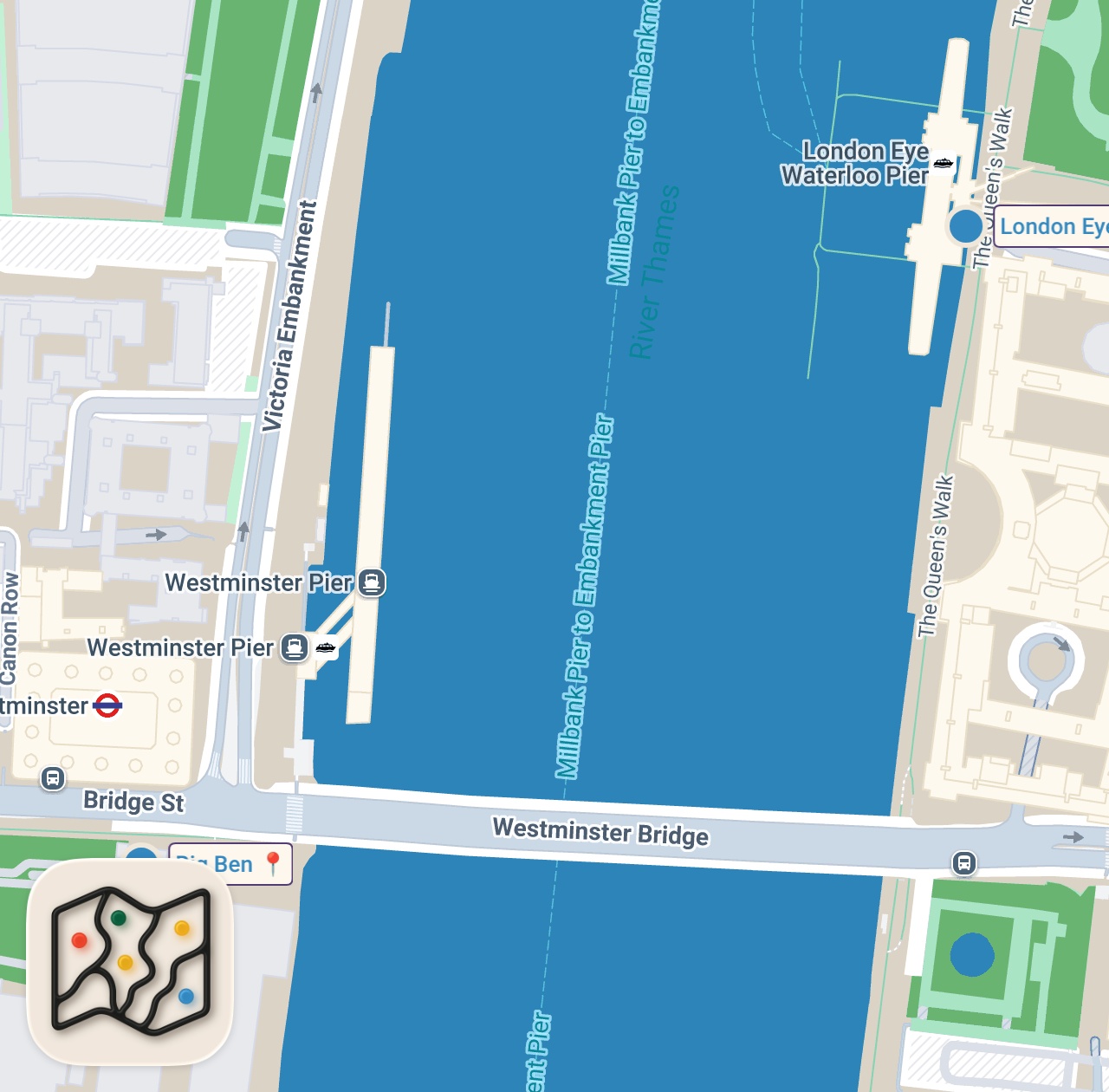 Map of 2 spots from Trying the Worst Reviewed Restaurant