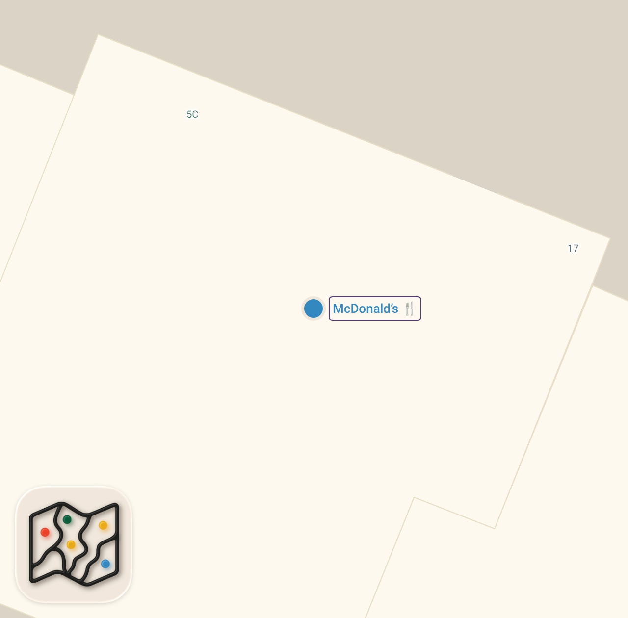 Map of 1 spots from Eating At The Most Expensive McDonalds in The World... (Switzerland)