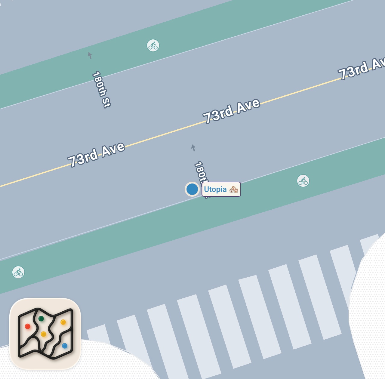 Map of 1 spots from Come eat bagels with me in NYC! #shorts