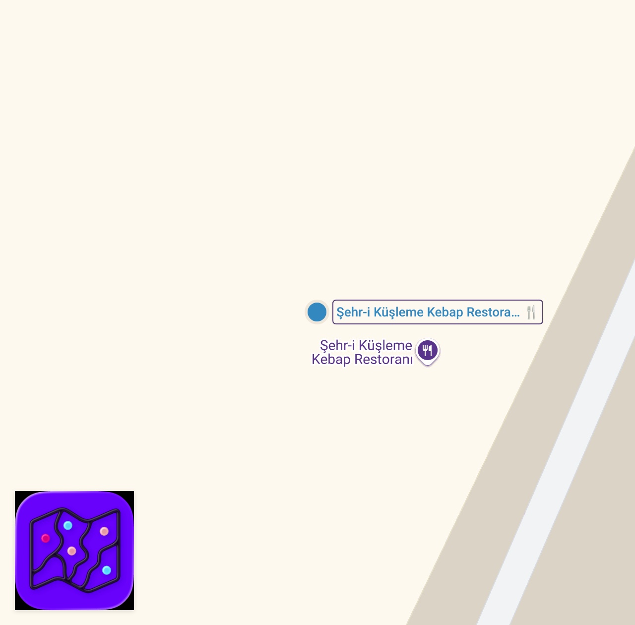 Map of 1 spots from Linda Türkiye’ye her geldiğinde ilk istediği şeylerden biri kebap oluyor. #zorunlu #reklam