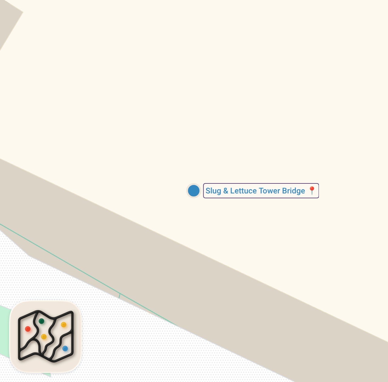 Map of 1 spots from I tried the cheapest afternoon tea in London 😱